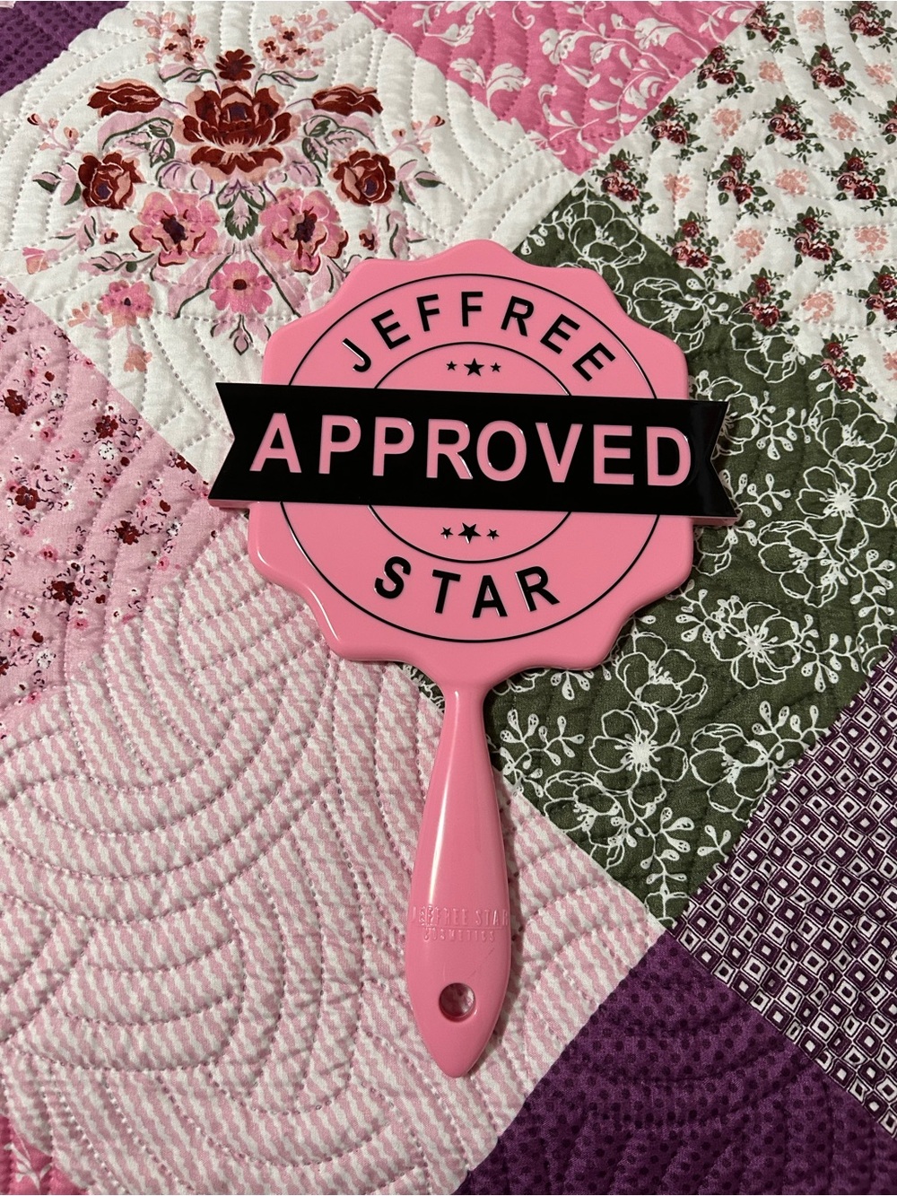 Jeffree Star Pink "Approved" Hand Mirror